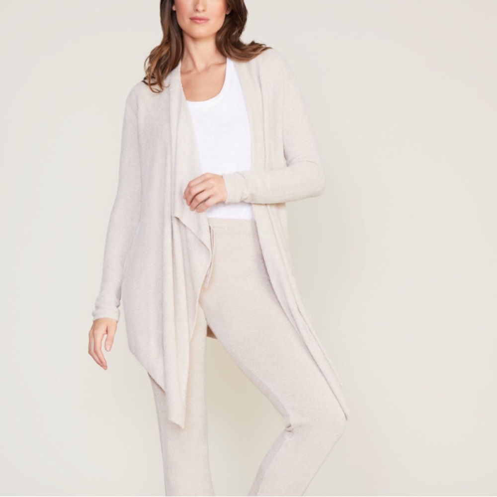 BAREFOOT DREAMS | Cozy Chic Lite Island Wrap in Stone | S/M